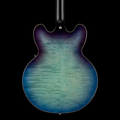 Epiphone ES-335 Figured - Blueberry Burst #11844 image 4