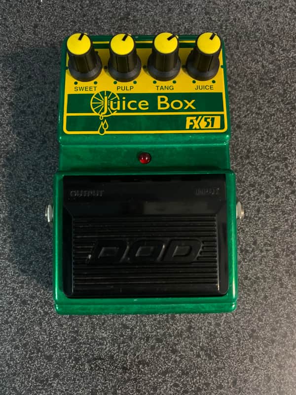 DOD fx51 juice box guitar effects pedal image 1