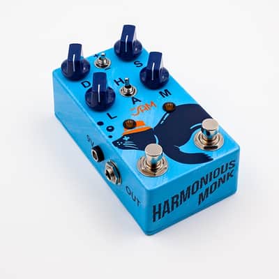 JAM Pedals Harmonious Monk 2022 Blue / Graphics NEW (Authorized Dealer) image 1