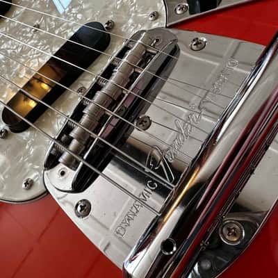 Fender Mustang 1973 RI Competiton Edition Fiesta Red w/ Matching Headstock MIJ 2012 Japan image 11