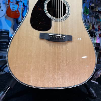 Martin D-45 Modern Deluxe Left Handed Acoustic Guitar - Natural Auth Dealer, Get Plek'd Free! 177 image 3