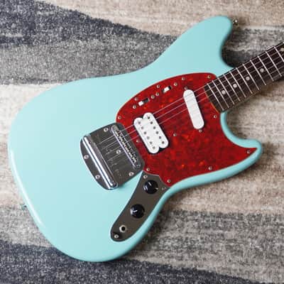 Fender Japan KC-MG Sonic Blue “Sky-Stang I” – Kurt Cobain Nirvana Mustang MOD 2012 image 2