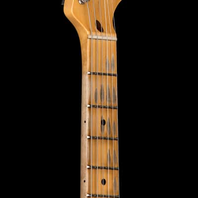 Fender Custom Shop Limited Edition Fat 1954 Stratocaster Relic with Closet Classic Hardware - Aged White Blonde #0102 image 10