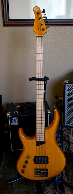 MTD Kingston Artist 4 Left Handed (Lefty) Amber image 1