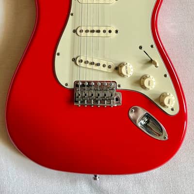 Fender Stratocaster Mark Knopfler Signature 2003 - Hot Rot Red image 4