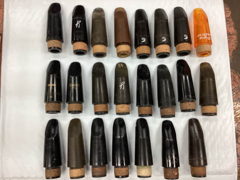 Yamaha, Rico, pedler,selmer and more Clarinet mouthpieces 20 pieces image 1