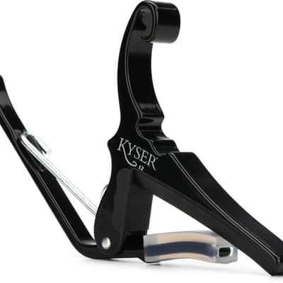 Kyser Quick-Change 12-string Guitar Capo - Black image 2
