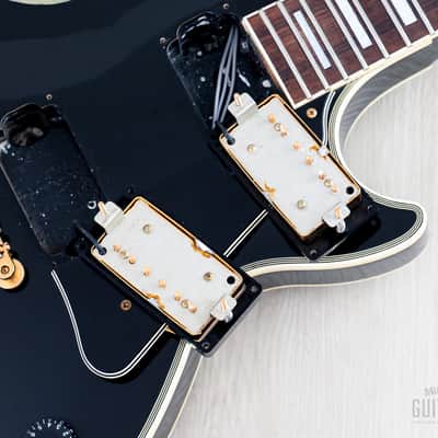 1995 Orville Les Paul Custom Black Beauty LPC-75 Ebony Gibson-Licensed, Japan Terada image 15