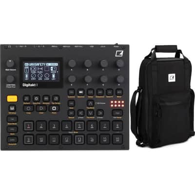 Elektron Digitakt II 16-track Stereo Drum Computer and ECC-7 Bag image 2