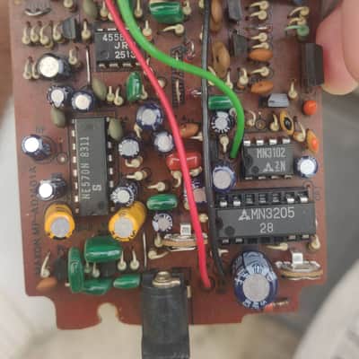 Ibanez AD9 1980s with true bypass mod image 8