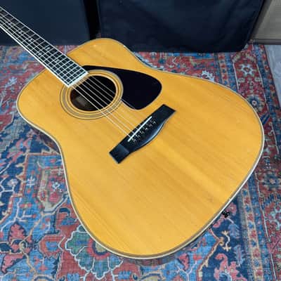 Yamaha L6 Solid Top Dreadnought w/Hard Case - 1982 image 7