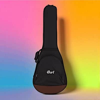 Cort Core Series CORE-OC OPLB Orchestra Cutaway Acoustic-Electric Guitar w/ Case – Solid Spruce Top, Open Pore image 6