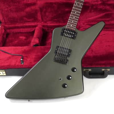 1983 Hamer Blitz Guitar - Pewter Dark Green Metallic - Sustain Block Tremolo, Original Hardshell Case image 18