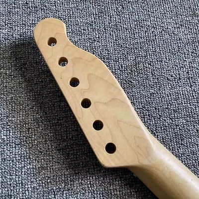 Harley Benton Lefty Maple Wood Tele Telecaster Style Guitar Neck, Rosewood 22 Frets Fingerboard image 10