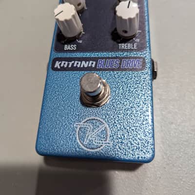 Keeley Katana Blues Drive Overdrive V1 2010s - Blue image 1