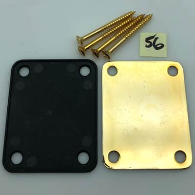 Neck Plate w/Gasket & Hardware - Relic’d Gold image 4