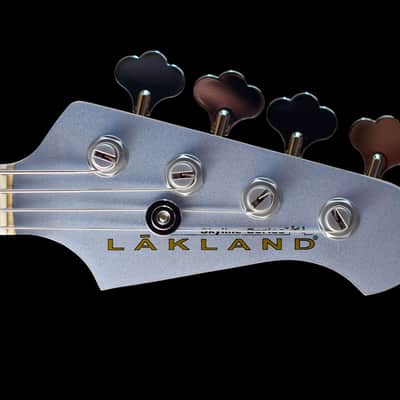 Lakland Skyline Series 44-64 (Custom PJ), 1.5" Neck - Ice Blue, Maple Fingerboard image 7