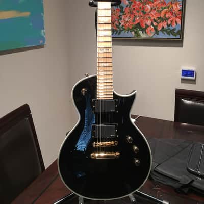 ESP LTD EC-1000 2012 Black (Maple Fretboard) image 2
