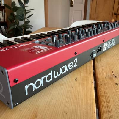 Nord Wave 2 61-Key 48-Voice Polyphonic Synthesizer 2013 - 2022 - Red image 10