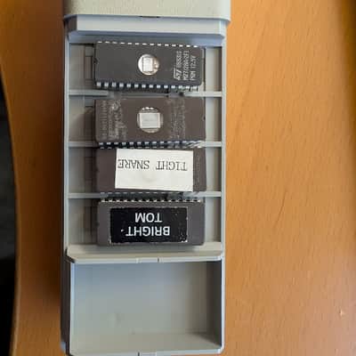 Simmons SDS7 Blue 5-Piece Electronic Drum System + SDS1 + SDS EPB EPROM Blower, Working, 120V Simmons SDS7 early 80s - Blue image 8