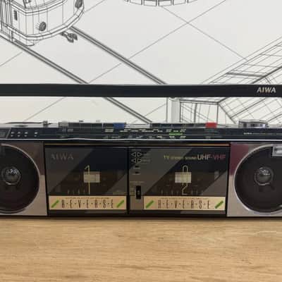 Aiwa CS-W99 Rare Vintage Boombox Partially Working Warranty image 2