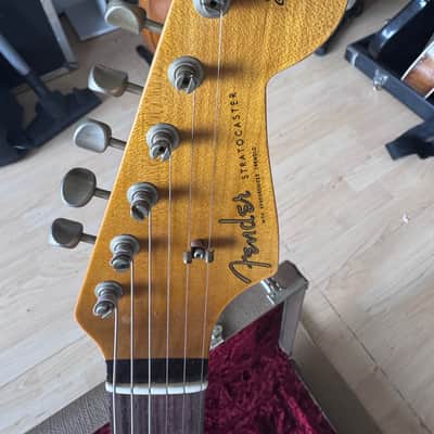 Fender Custom Shop ‘59 Strat Relic Rosewood Neck 2025 - Sage Green Metallic image 6