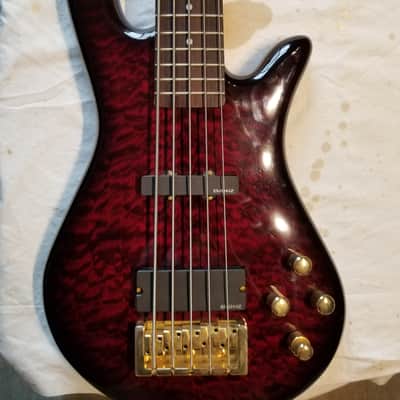 Spector Legend 5 Bass 2004-2005 Black Cherry image 1