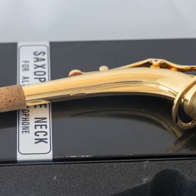 Yamaha YAC SN-AM1G M1 Alto Saxophone Neck Gold Plated image 4