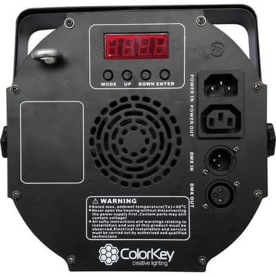 ColorKey CKU-2142 WaferPar HEX 12 MKII RGBAW+UV LED Wash Light image 5