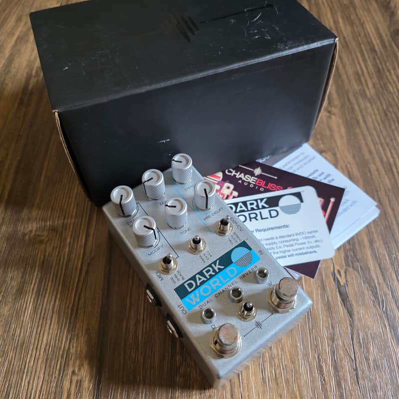 Chase Bliss Audio Dark World Dual Channel Reverb 2018 - 2024 - Silver image 1