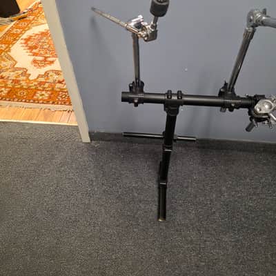 Ultimate Support Electronic Drum Rack w Cymbal Stands 1980s image 2