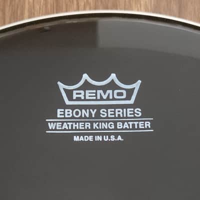 NOS Remo Weather King Ebony Series 10" Tom Drumhead Made In USA mid 80s/early 90s image 2