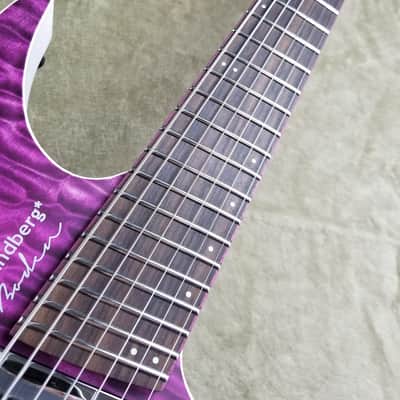 Strandberg Boden J7 Standard 5AQM Mahogany 「Purple」 Made In Japan image 5