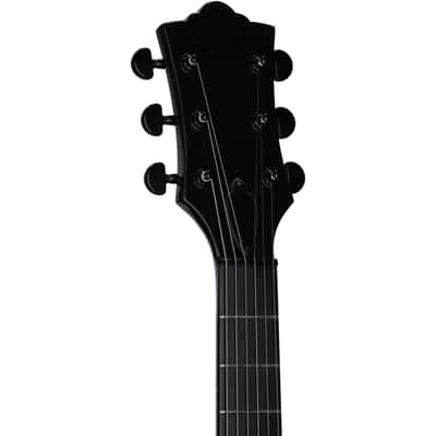 Guild Polara Night Edition Electric Guitar, Black Tungsten Gloss image 6