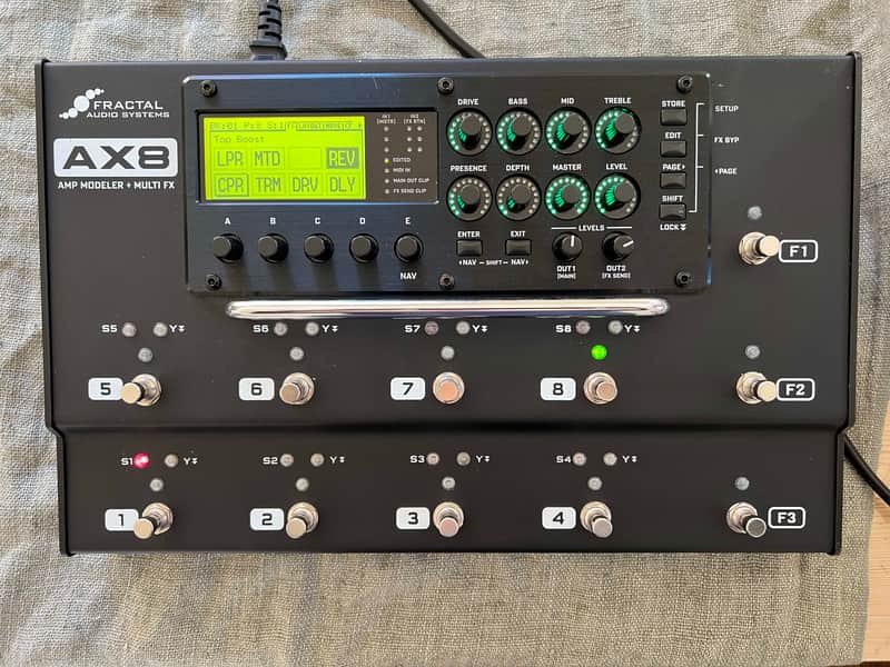 Fractal Audio AX8 Amp Modeler/Multi-FX Processor | Reverb Australia