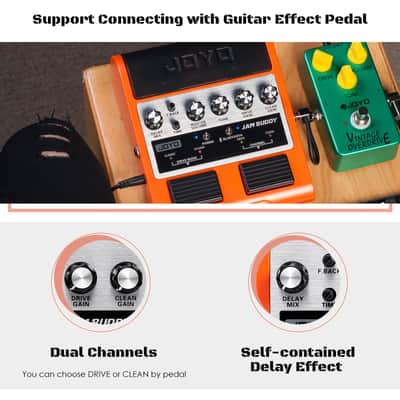 Joyo Jam Buddy 2x4w Rechargeable BT Stereo Guitar Amp Free Shipment,price include the import duty for US buyer image 5
