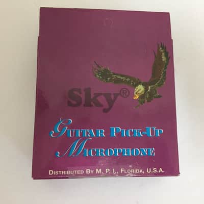 Sky Contact Pickup with Volume Control 70’s Black image 5