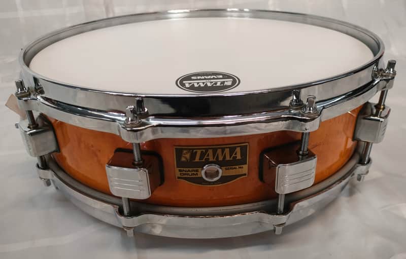 Original TAMA AW544BM Piccolo Snare 14x4" Bird's Eye Maple DieCastHoops NOS Vintage RARE image 1