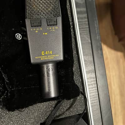 AKG C414 XLII/ST Stereo Matched Pair 2010s - Black image 3