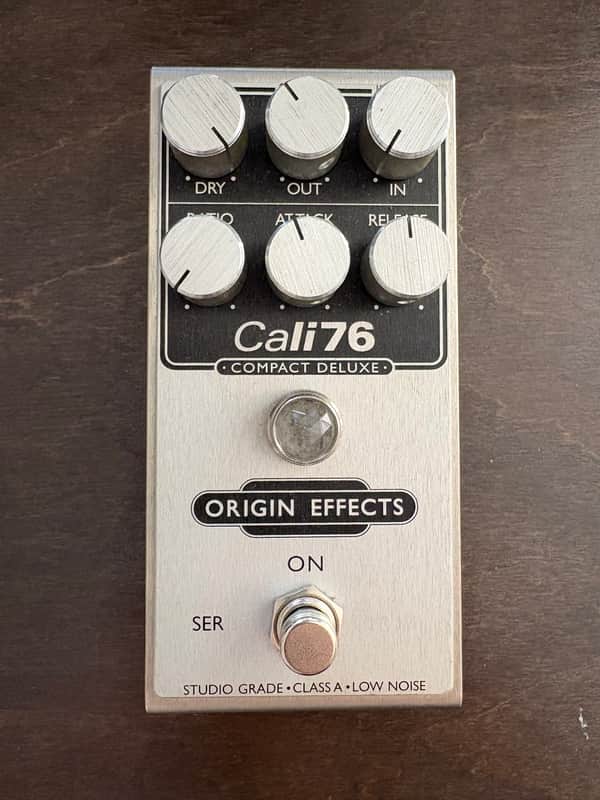 Origin Effects Cali76 Compact Deluxe Compressor 2010s - Silver image 1