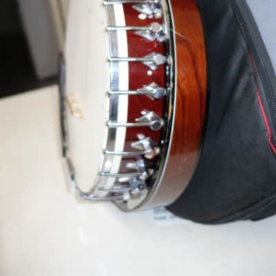 Kay Banjo 4 string w/Eagle Engraved image 15