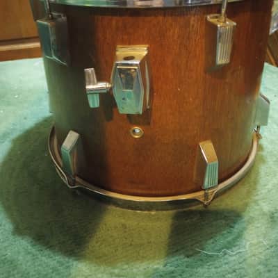 Tama Rockstar 13"(diameter)x11"(depth) Tom 1980's - Brown Stain image 2