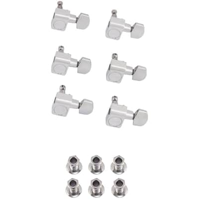Fender American Standard Series Guitar Tuning Machines Chrome (6) image 1