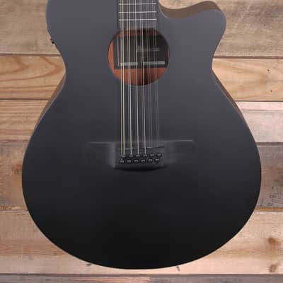 Ibanez AEG1221 12-String Acoustic/Electric Guitar Black Out
