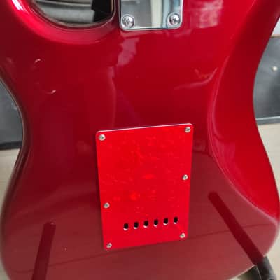 Squier Vintage Modified Stratocaster 2007 Candy Apple Red Absolutely Gorgeous! image 9