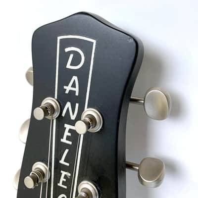 Danelectro 59M NOS Double Cutaway 2010s Black image 12