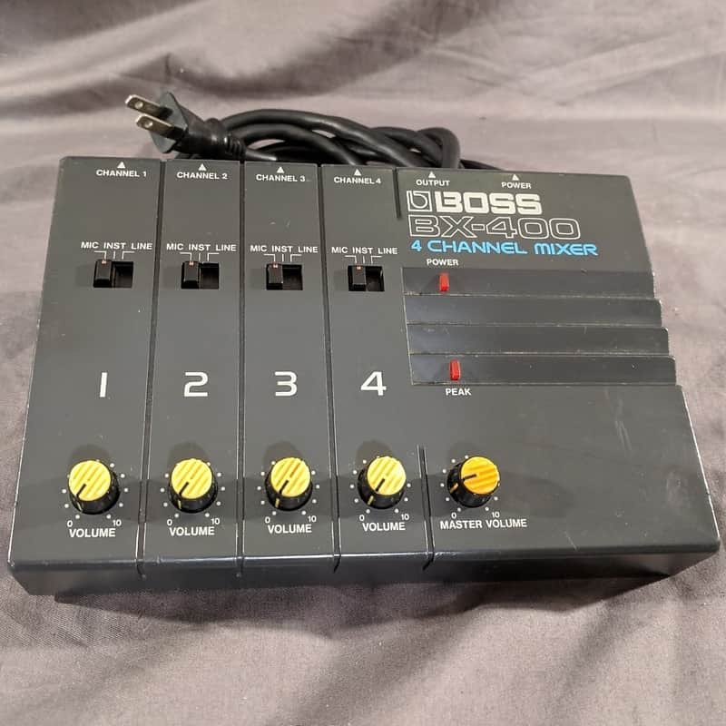 Boss BX-400 4-Channel Mixer | Reverb