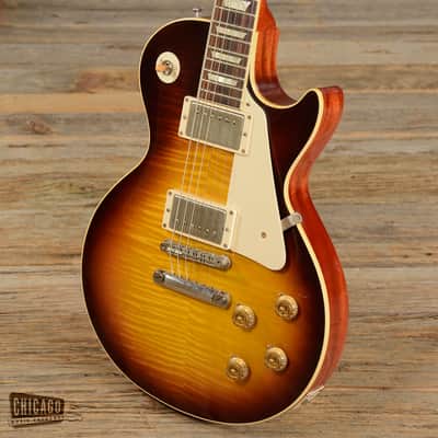 Gibson '59 Reissue Les Paul VOS Faded Tobacco Burst USED (s868) image 2