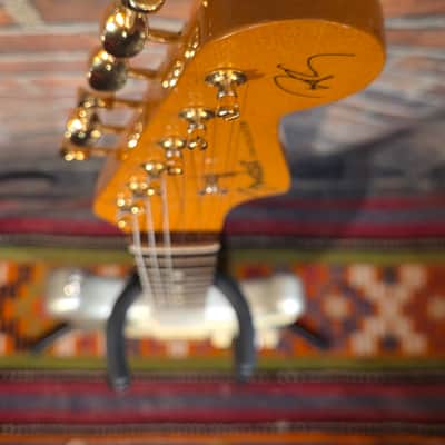 Fender 2024 Robert Cray Artist Series Signature Stratocaster Inca Silver w/ American Vintage '62 Reissue Pickguard image 3