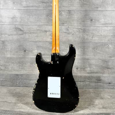 Fender V000 Serial Number American Vintage 1957 RI Stratocaster 1982 - Black image 8